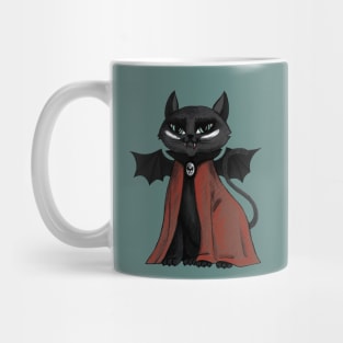 Count vampire cat Mug